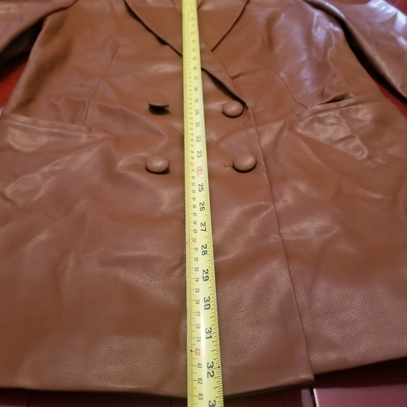 Culpos INC Oversized Leather Jacket - Picture 11 of 11